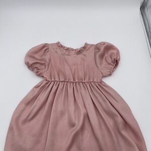H&M Shimmery Blush Pink Kids Dress
